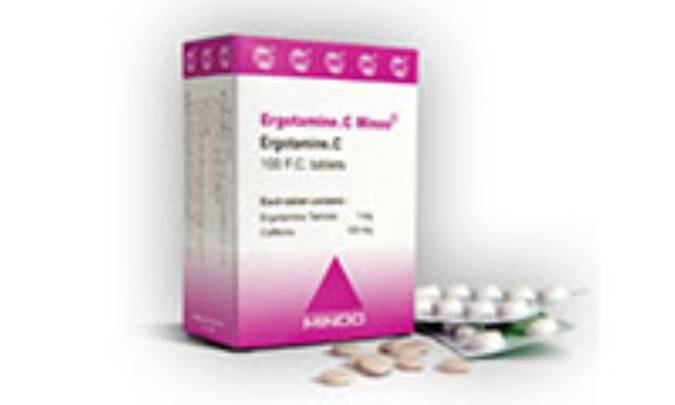 ارگوتامین سی (ERGOTAMINE-C)