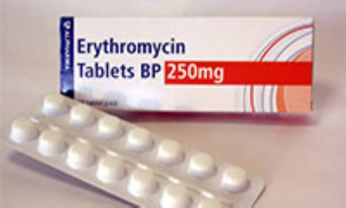 اریترومایسین (ERYTHROMYCIN)