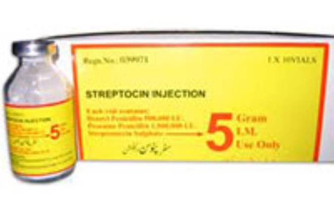استرپتومايسين (STREPTOMYCIN)