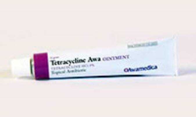 تتراسايکلين موضعي (TETRACYCLINE)