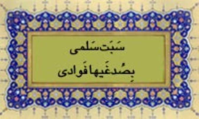 سَبَتْ سَلْمی بِصُدغَیها فُؤادی
