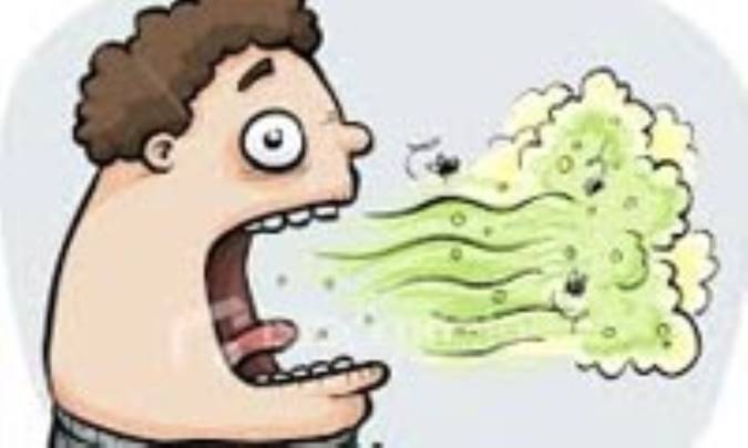 دفاع با استفاده از بوی بد دهان