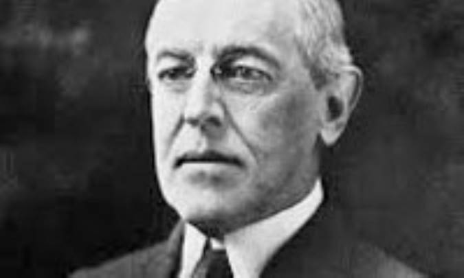 ويلسون، وودرو Wilson,Woodrow