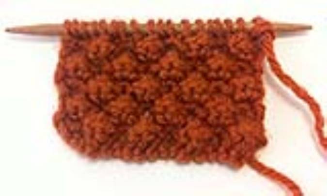 بافت تمشکی raspberry stitch