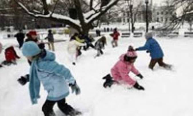 تحرک زمستوني بچه ها مهمه