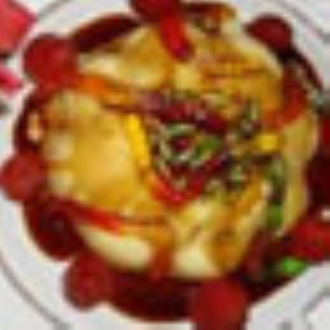 ژله شير و موز