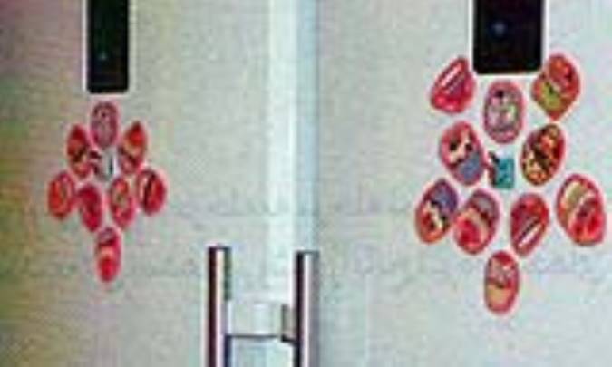 مگنت با طرح کاپ کیک