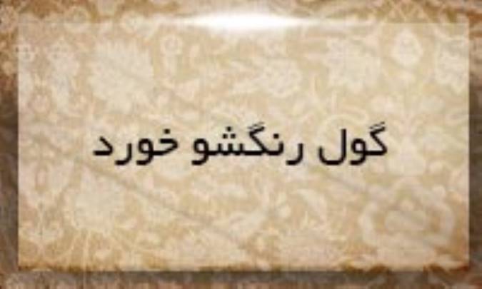 گول رنگشو خورد