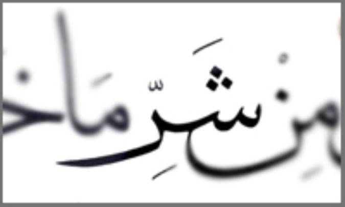 در معنای واژه‌ی «شر»