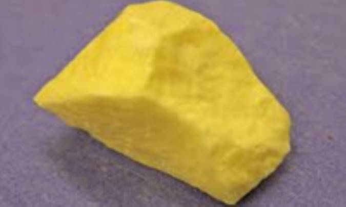 تاریخ کشف گوگرد