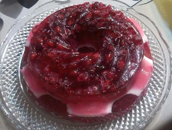 آموزش تهیه انواع دسر انار