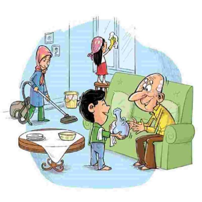 وای... باز هم خانه ­تکانی!