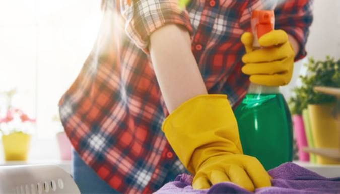 برنامه ریزی هفتگی جهت تمیز کردن خانه