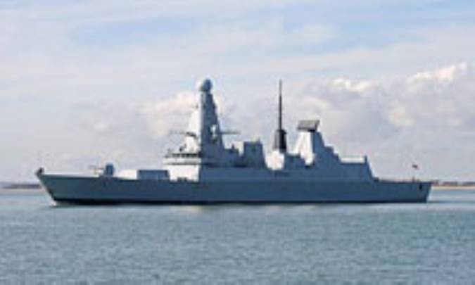 TYPE 45 ناوشکن نيروي دريايي سلطنتي