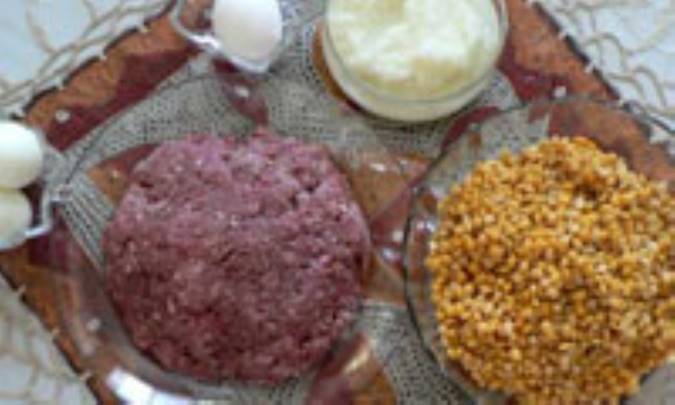 خوراک عدس با گوشت