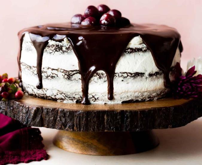 دستور پخت کیک جنگل سیاه