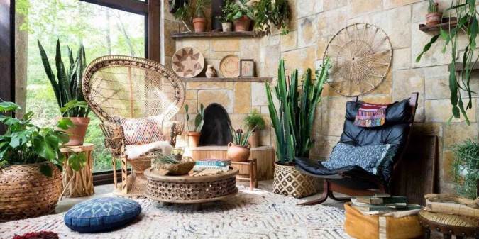 اصول طراحی منزل به سبک بوهمین