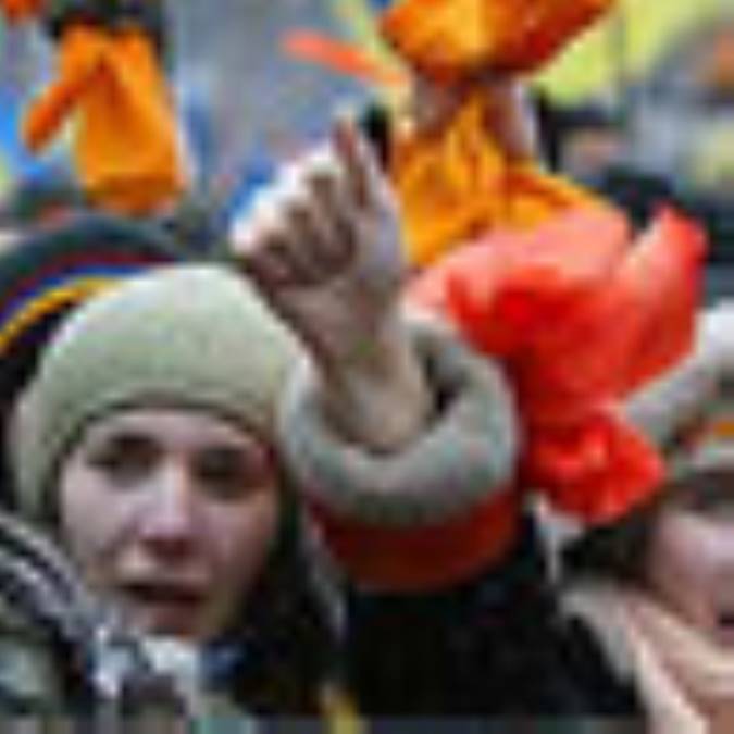 تبلور رنگين كمان انقلاب ها در اوكراين