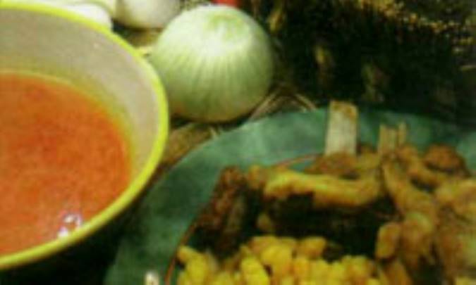 آبگوشت لوبيا سفيد (کاشان)