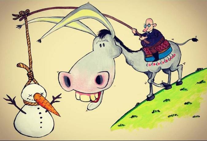 خری که مُرد!