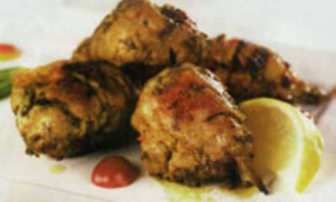 ساق مرغ كبابي (هندي)