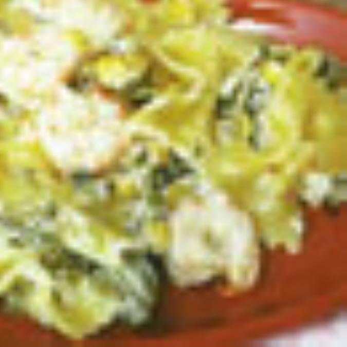 سالاد ماکاروني و ميگو