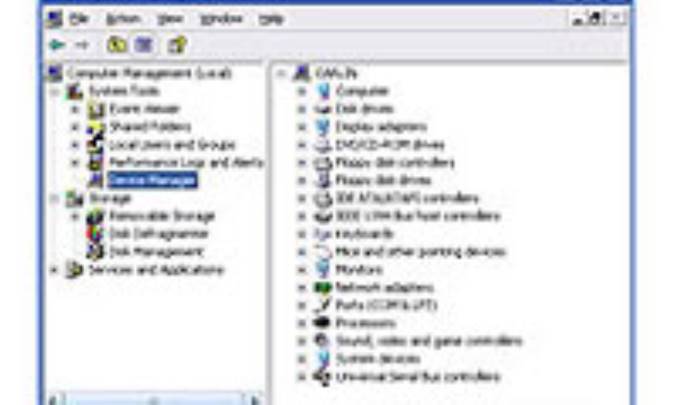 ابزار اداره ي ويندوز در برنامه(Computer Management(1