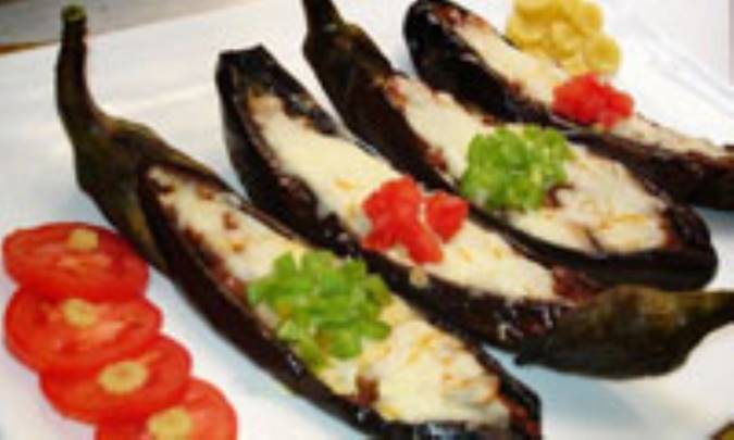 بادمجان شکم پر