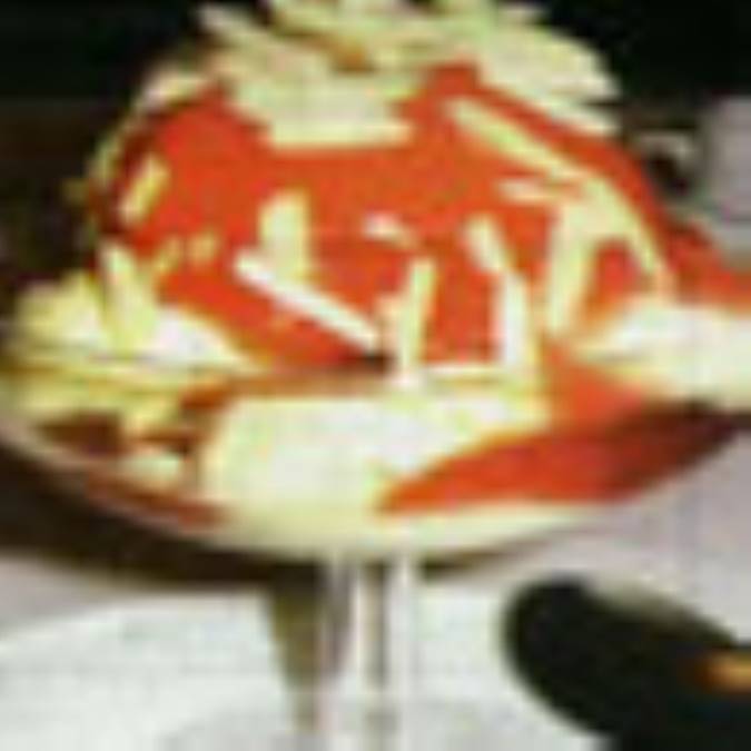 بستني با هلو