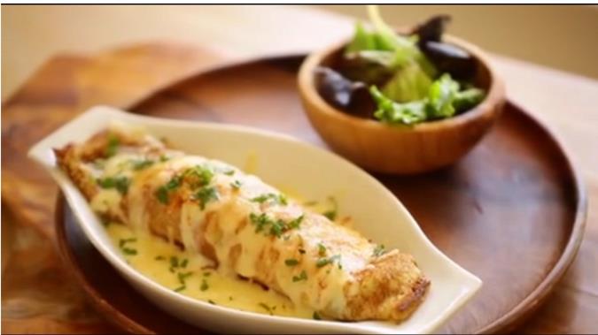 دستور پخت کرپ قارچ و مرغ