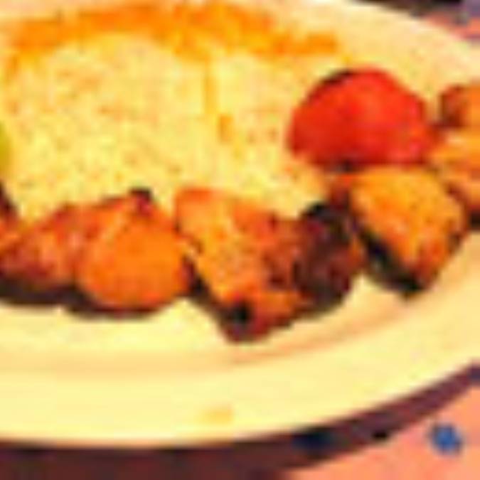 جوجه کباب دورنگ
