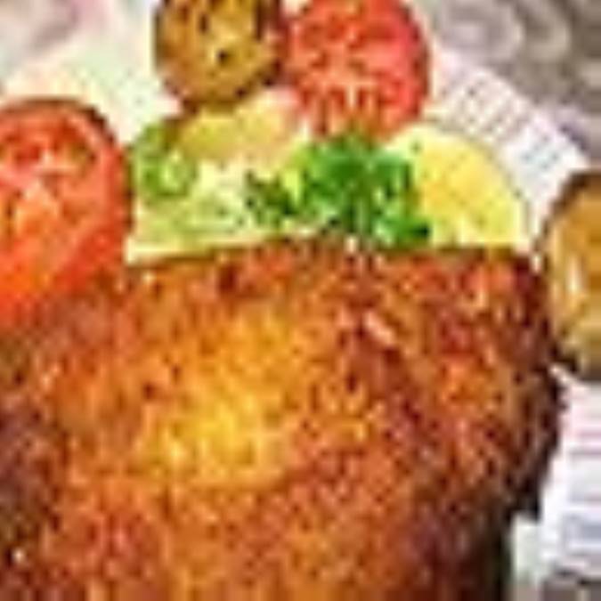 فیله مرغ با پودر کاری