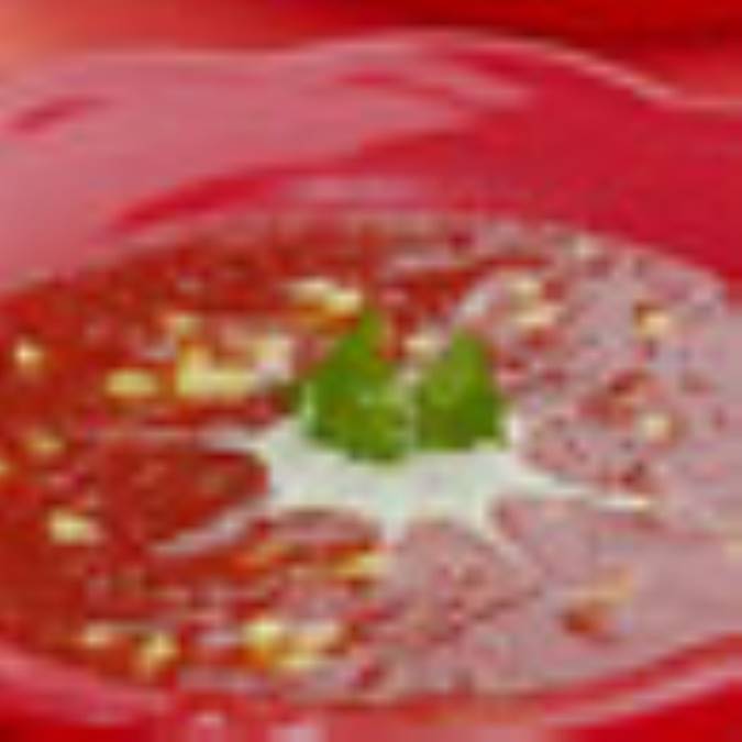 سوپ گوجه فرنگي