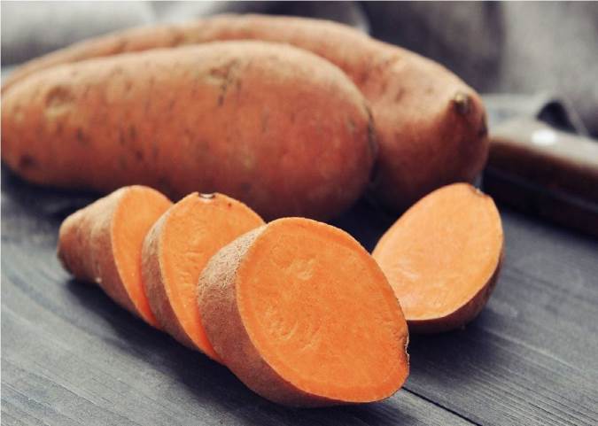 سیب زمینی شیرین و خواص آن