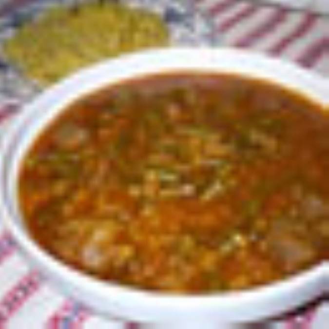خوراک گوشت با لوبيا سبز