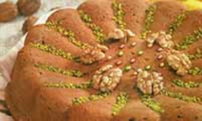 نان گردو و موز