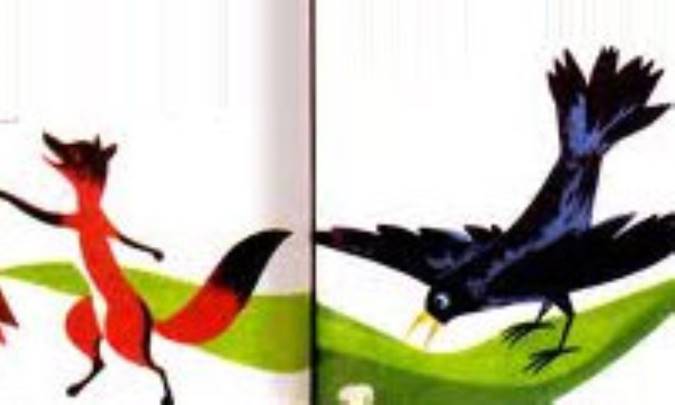 روباه و زاغ