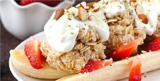 چگونه دسر موز و بستنی درست کنیم؟