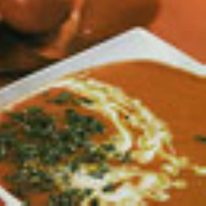سوپ گوجه فرنگي