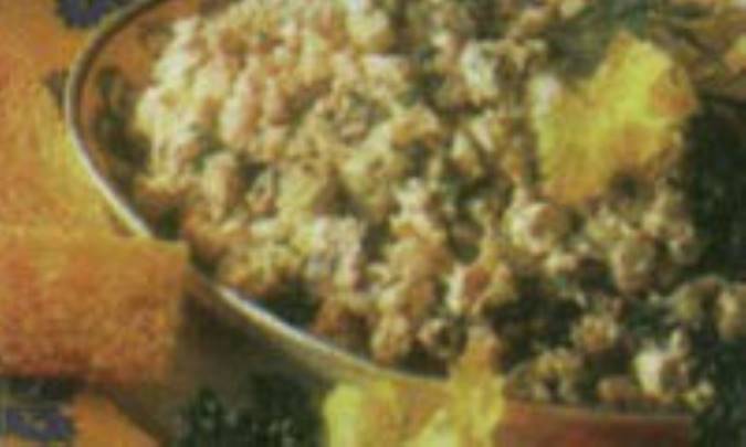 سالاد مرغ و سيب زميني