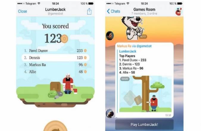 امکان بازی آنلاین در تلگرام، قابلیتی جذاب