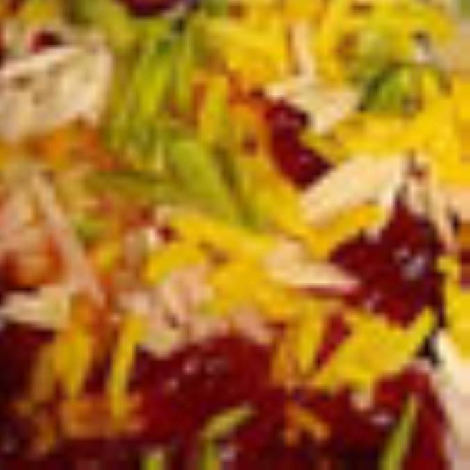پلو زعفراني با روغن زيتون 