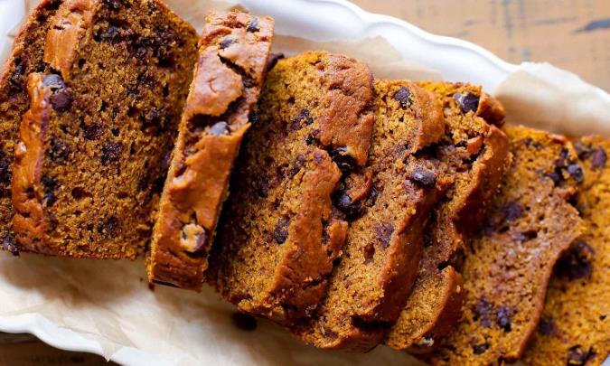 دستور پخت نان کدو تنبل