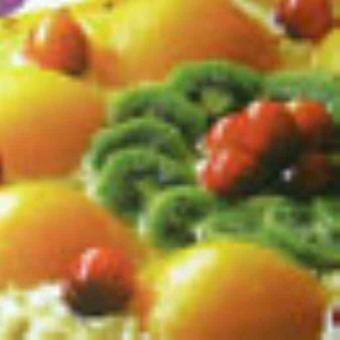 پاي هلو، کيوي، گيلاس