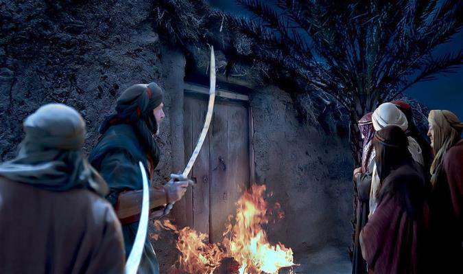 هجوم اول به خانه حضرت فاطمه (علیها السلام)