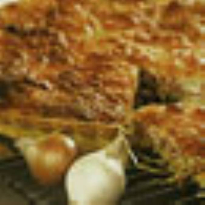 تارت پياز و ژامبون 