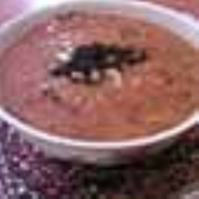 خوراک لوبيا چيتي با گوشت چرخ کرده