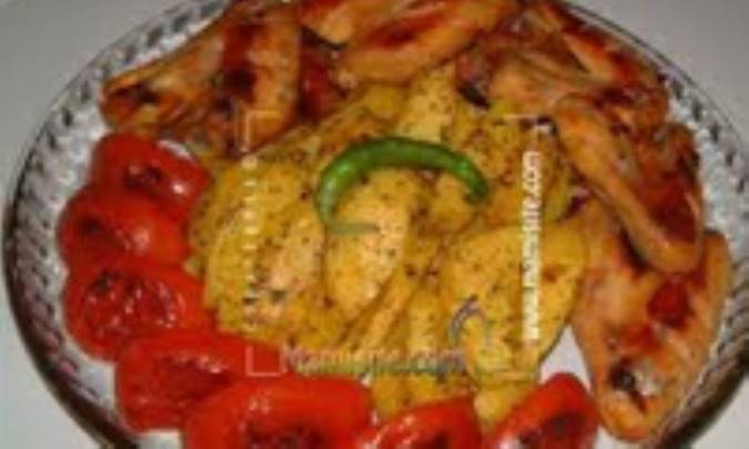 مرغ کبابی تند