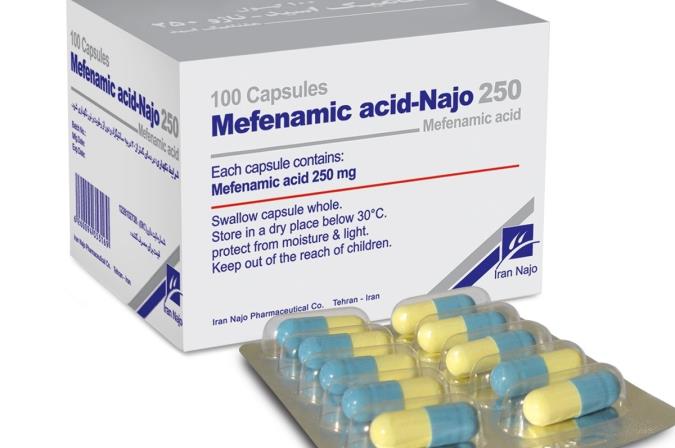 آشنایی با موارد مصرف مفنامیک اسید