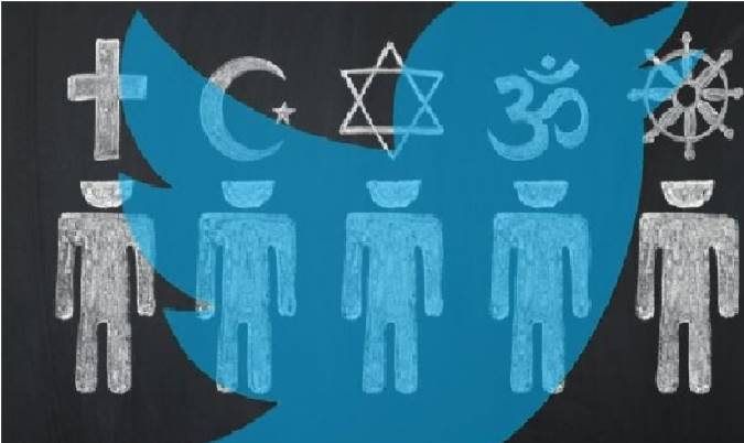 توییتر با خشونت علیه گروه‌های مذهبی مقابله می‌کند.